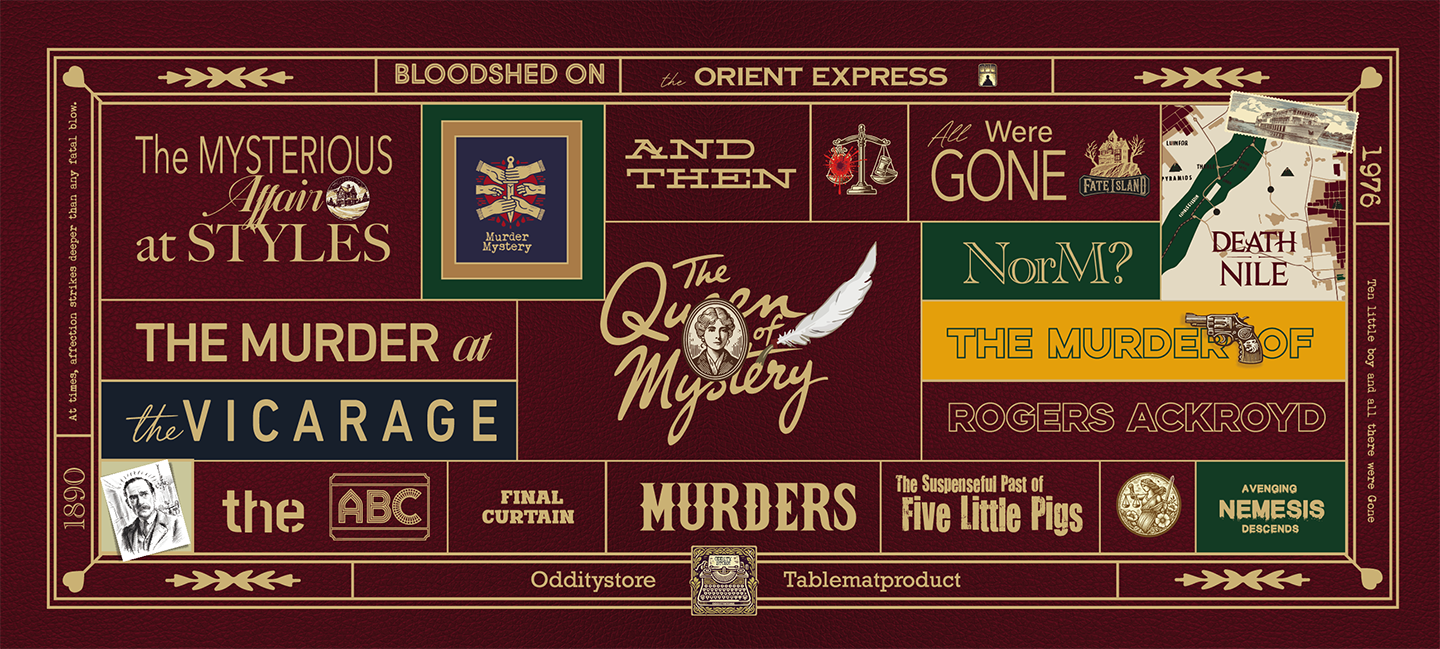 Mystery Queen Works Desk Mat