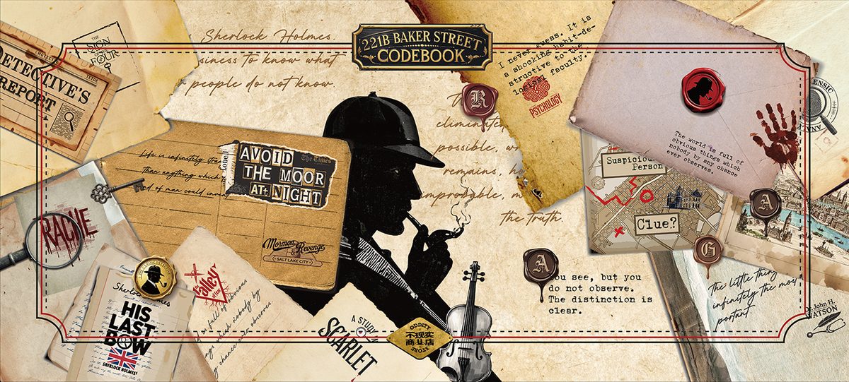 Sherlock 221B Desk Mat